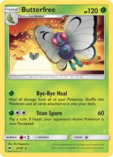 Butterfree (3) [SM - Burning Shadows] | PLUS EV GAMES 