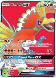 Ho-Oh GX (Full Art) (131) [SM - Burning Shadows]