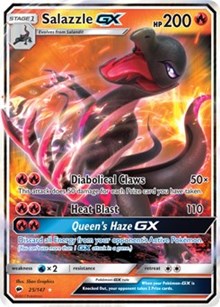 Salazzle GX (25) [SM - Burning Shadows] | PLUS EV GAMES 