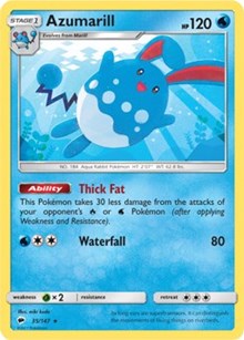 Azumarill (35) [SM - Burning Shadows]