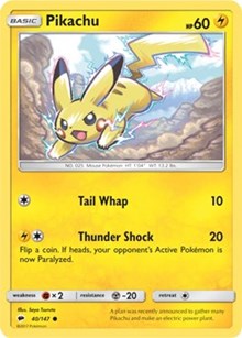 Pikachu (40) [SM - Burning Shadows] | PLUS EV GAMES 