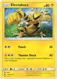 Electabuzz (42) [SM - Burning Shadows] | PLUS EV GAMES 