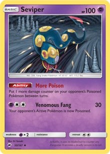 Seviper (50) [SM - Burning Shadows]