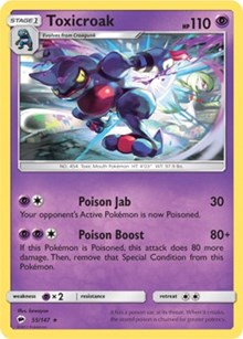Toxicroak (55) [SM - Burning Shadows]
