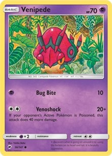 Venipede (56) [SM - Burning Shadows]