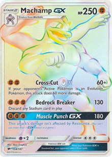 Machamp GX (Secret) (154) [SM - Burning Shadows]