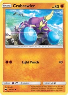 Crabrawler (73) [SM - Burning Shadows]