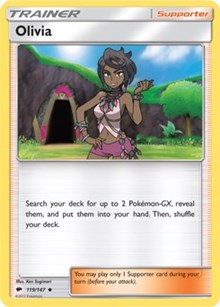 Olivia (119) [SM - Burning Shadows] | PLUS EV GAMES 