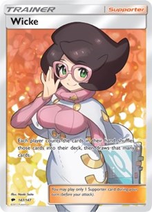 Wicke (Full Art) (147) [SM - Burning Shadows] | PLUS EV GAMES 