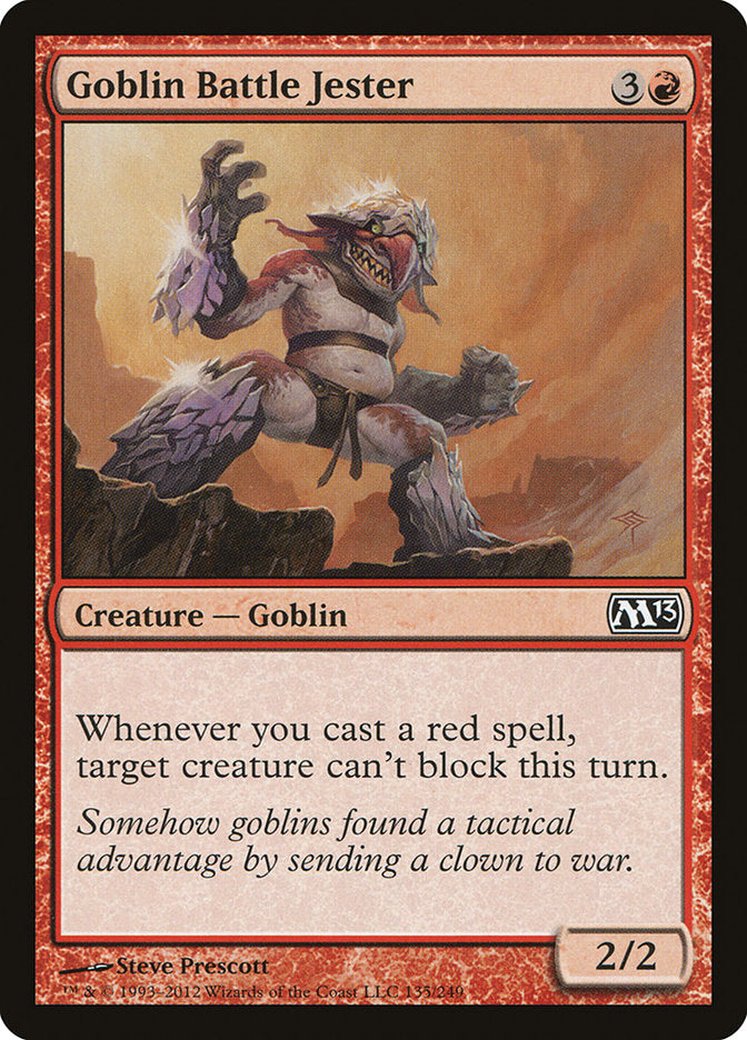 Goblin Battle Jester [Magic 2013] | PLUS EV GAMES 