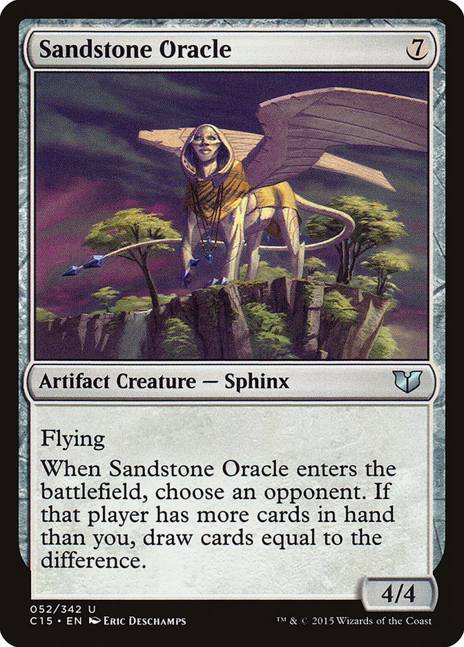 Sandstone Oracle [Commander 2015] | PLUS EV GAMES 