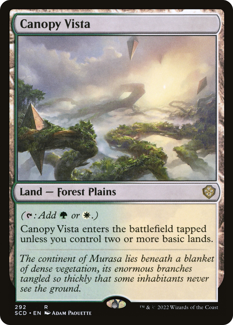 Canopy Vista [Starter Commander Decks] | PLUS EV GAMES 