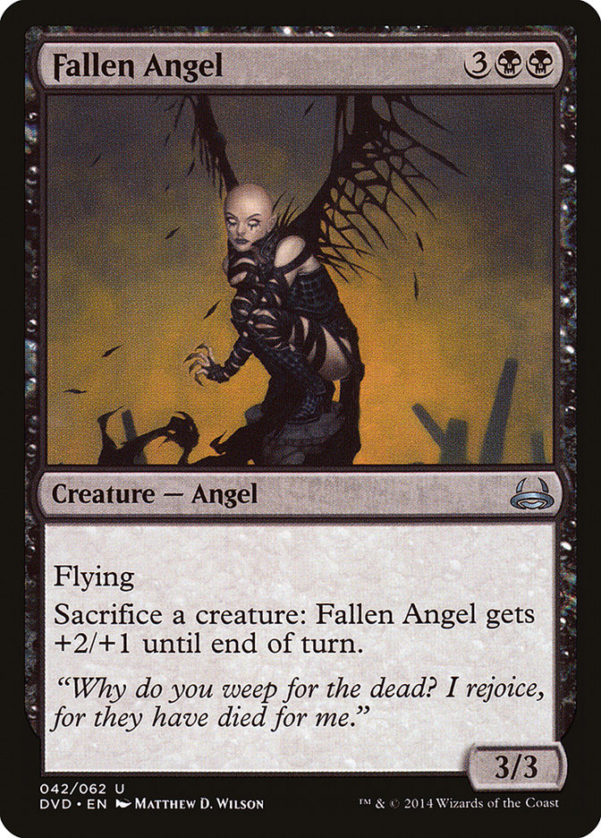 Fallen Angel (Divine vs. Demonic) [Duel Decks Anthology] | PLUS EV GAMES 