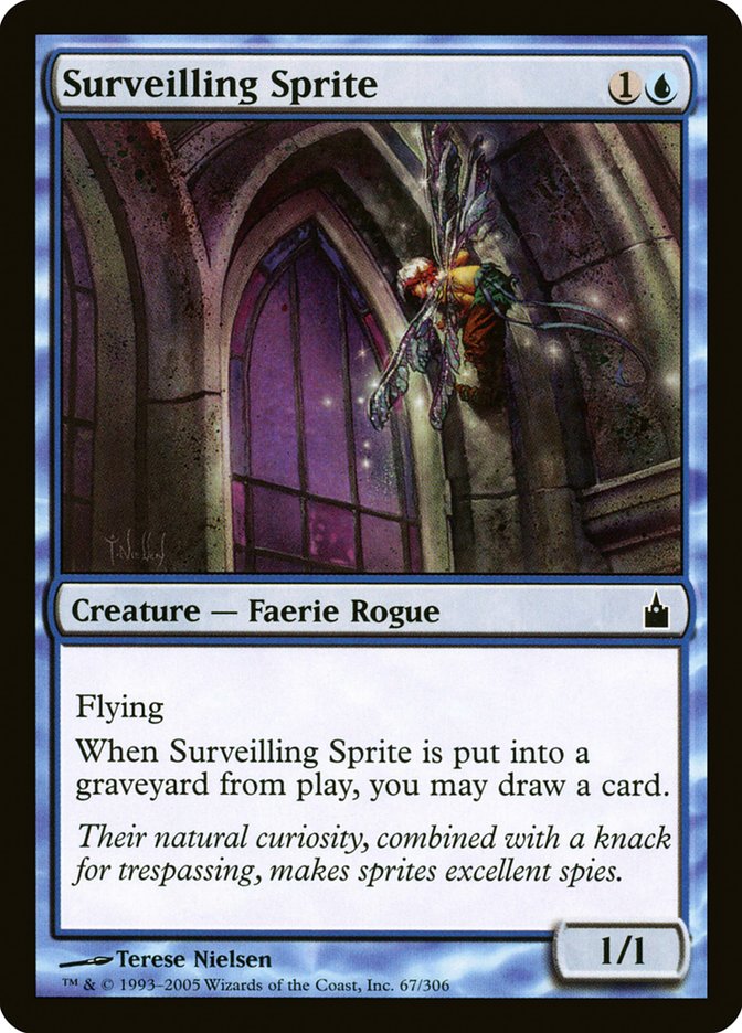 Surveilling Sprite [Ravnica: City of Guilds] | PLUS EV GAMES 