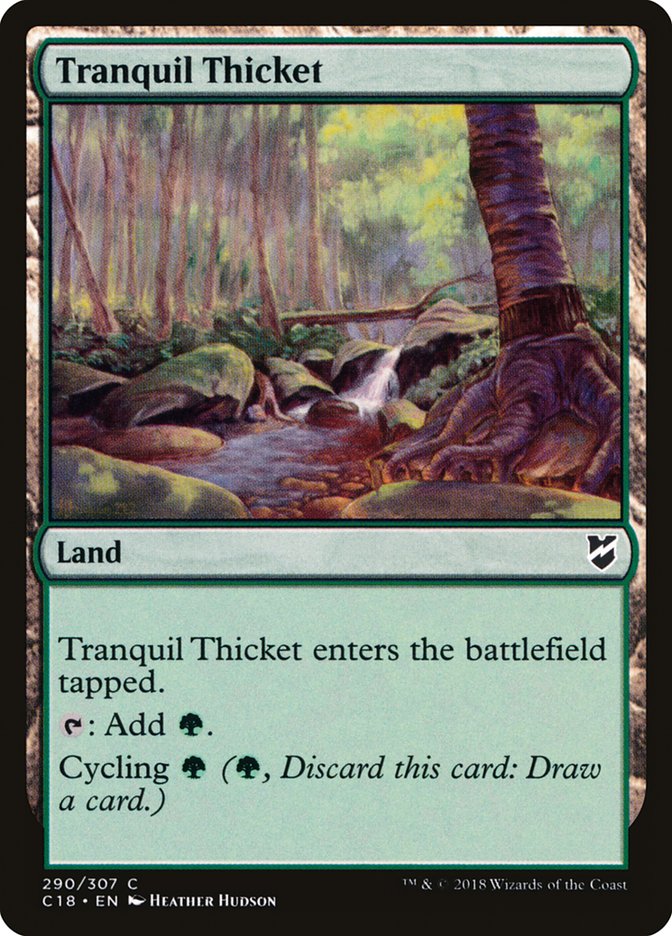 Tranquil Thicket [Commander 2018] | PLUS EV GAMES 