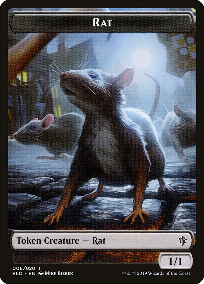 Rat [Throne of Eldraine Tokens] | PLUS EV GAMES 