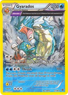 Gyarados (XY Ancient Origins) (Cosmos Holo) (21) [Deck Exclusives]