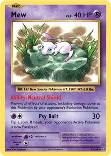Mew (XY Evolutions) (53) [Deck Exclusives]