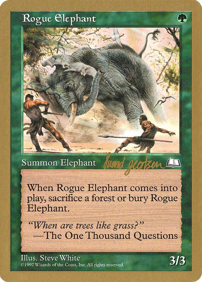 Rogue Elephant (Svend Geertsen) [World Championship Decks 1997] | PLUS EV GAMES 