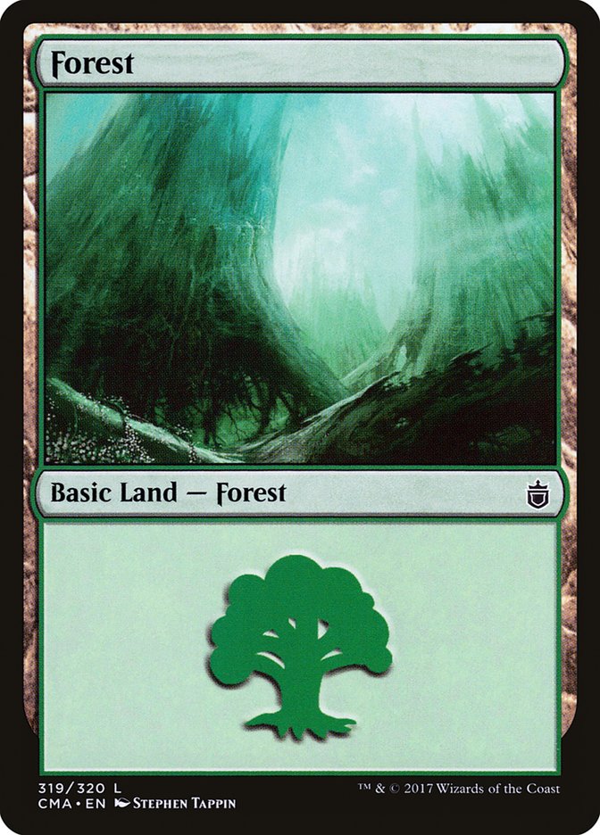 Forest (319) [Commander Anthology] | PLUS EV GAMES 