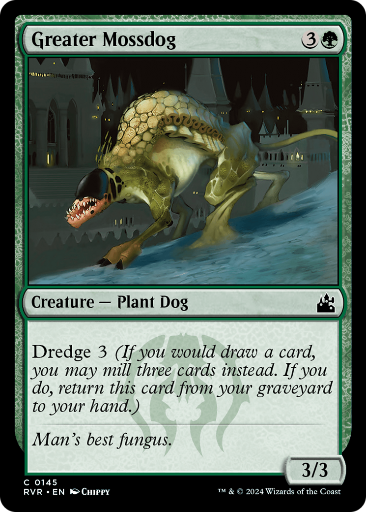 Greater Mossdog [Ravnica Remastered] | PLUS EV GAMES 