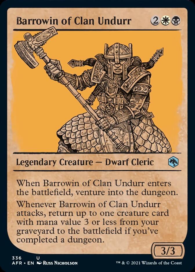 Barrowin of Clan Undurr (Showcase) [Dungeons & Dragons: Adventures in the Forgotten Realms] | PLUS EV GAMES 