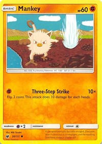 Mankey (50) [SM - Crimson Invasion] | PLUS EV GAMES 