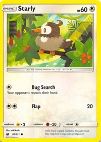 Starly (81) [SM - Crimson Invasion]