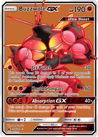 Buzzwole GX (Full Art) (104) [SM - Crimson Invasion] | PLUS EV GAMES 