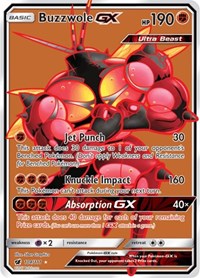 Buzzwole GX (Full Art) (104) [SM - Crimson Invasion]