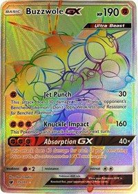 Buzzwole GX (Secret) (115) [SM - Crimson Invasion]