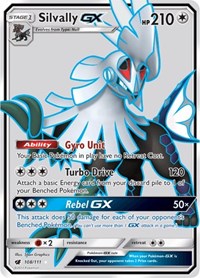 Silvally GX (Full Art) (108) [SM - Crimson Invasion]