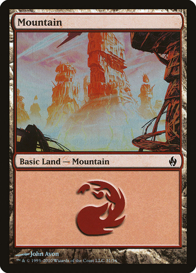 Mountain (31) [Premium Deck Series: Fire and Lightning] | PLUS EV GAMES 