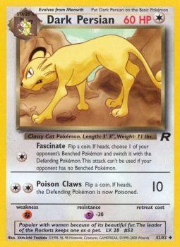 Dark Persian (42/82) [Team Rocket]