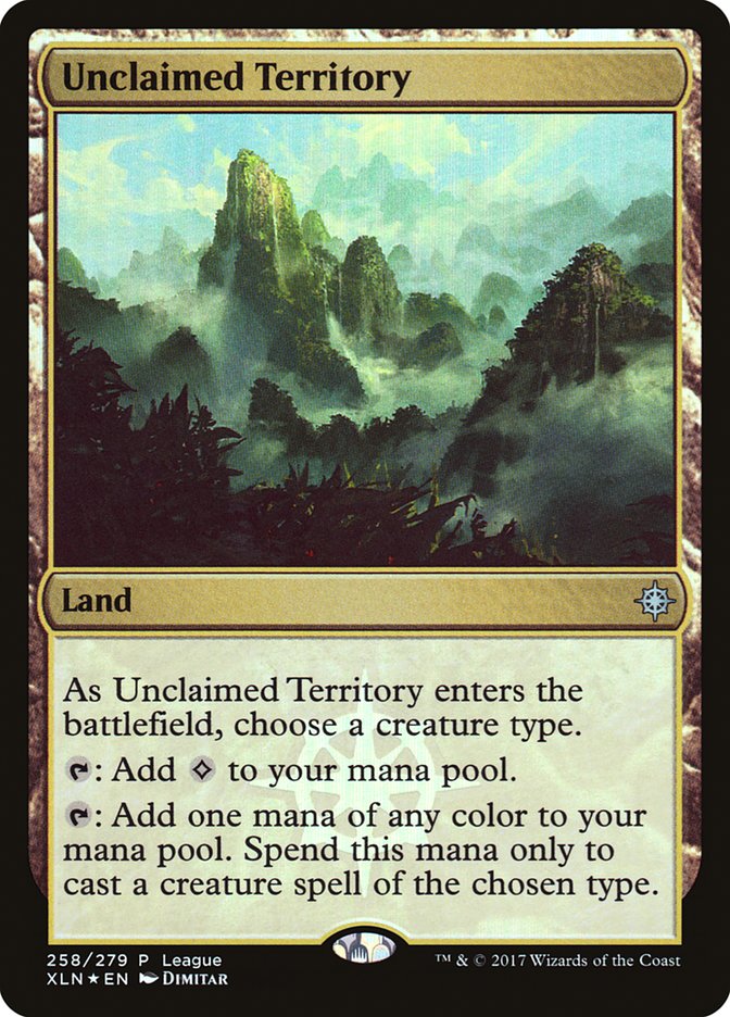 Unclaimed Territory (League) [Ixalan Promos] | PLUS EV GAMES 