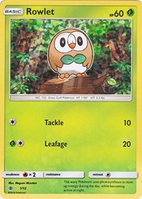 Rowlet (1) [McDonald's Promos 2017] | PLUS EV GAMES 