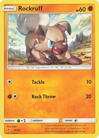 Rockruff (#29) (29) [SM Trainer Kit: Lycanroc & Alolan Raichu]