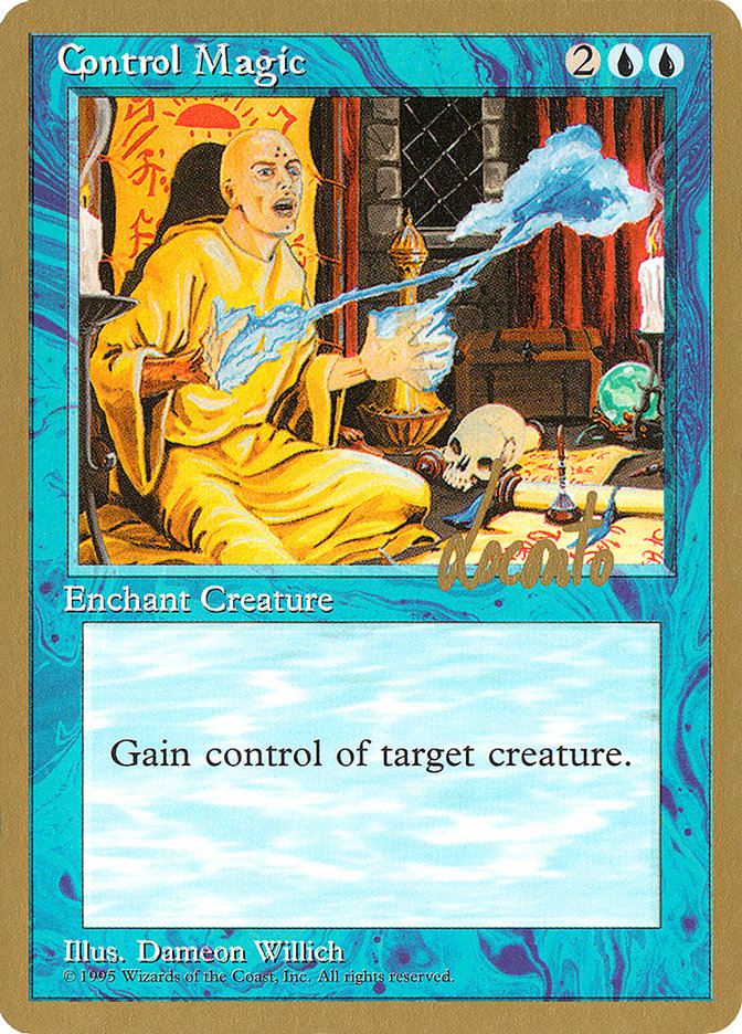 Control Magic (Michael Loconto) [Pro Tour Collector Set] | PLUS EV GAMES 