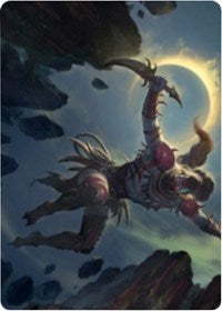 Nighthawk Scavenger Art Card [Zendikar Rising Art Series] | PLUS EV GAMES 