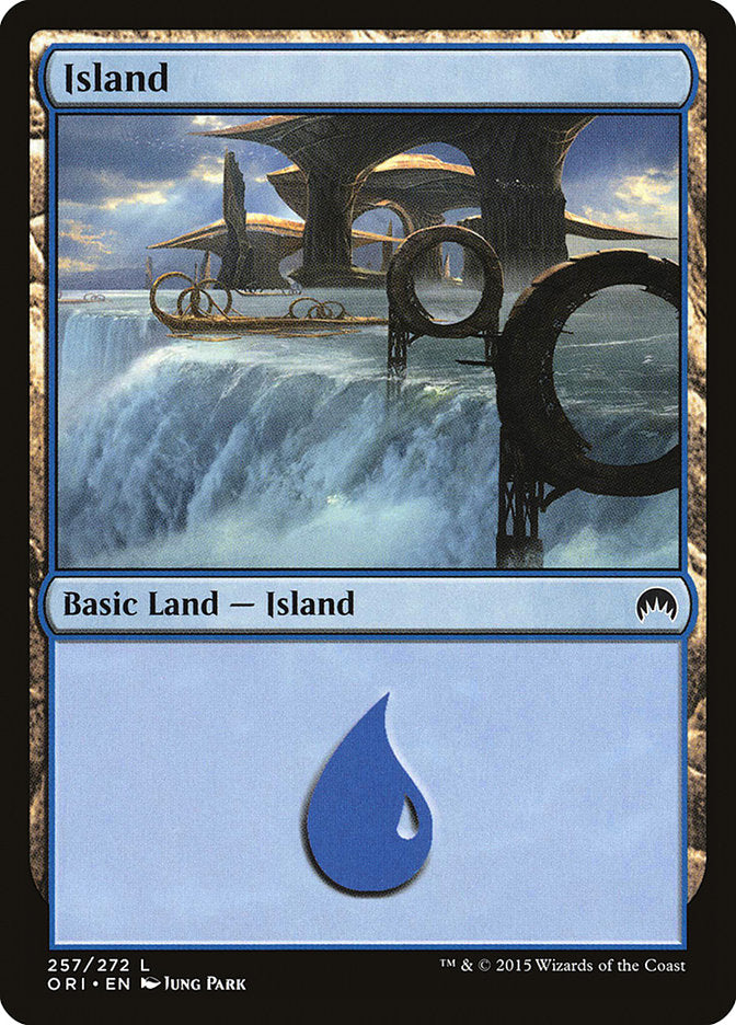 Island (257) [Magic Origins] | PLUS EV GAMES 