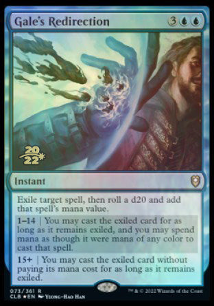 Gale's Redirection [Commander Legends: Battle for Baldur's Gate Prerelease Promos] | PLUS EV GAMES 