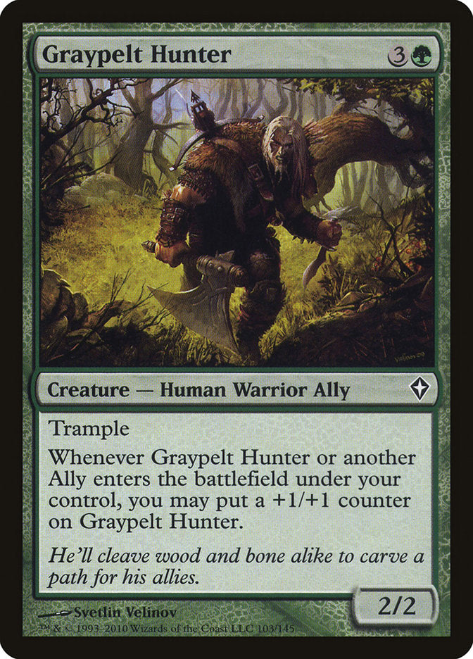 Graypelt Hunter [Worldwake] | PLUS EV GAMES 