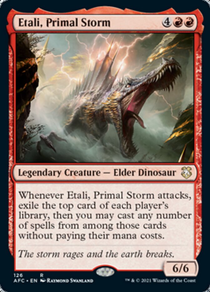 Etali, Primal Storm [Dungeons & Dragons: Adventures in the Forgotten Realms Commander] | PLUS EV GAMES 