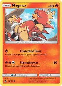 Magmar (18) [SM - Ultra Prism] | PLUS EV GAMES 