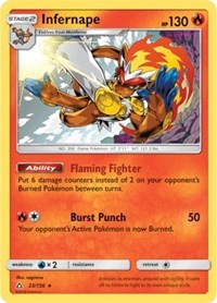 Infernape (23) [SM - Ultra Prism] | PLUS EV GAMES 