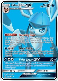 Glaceon GX (Full Art) (141) [SM - Ultra Prism]