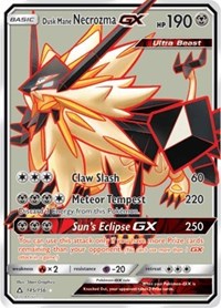Dusk Mane Necrozma GX (Full Art) (145) [SM - Ultra Prism]