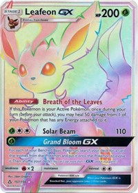 Leafeon GX (Secret Rare) (157) [SM - Ultra Prism] | PLUS EV GAMES 