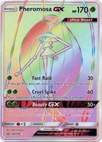 Pheromosa GX (Secret Rare) (158) [SM - Ultra Prism] | PLUS EV GAMES 