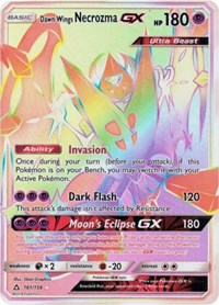 Dawn Wings Necrozma GX (Secret Rare) (161) [SM - Ultra Prism]
